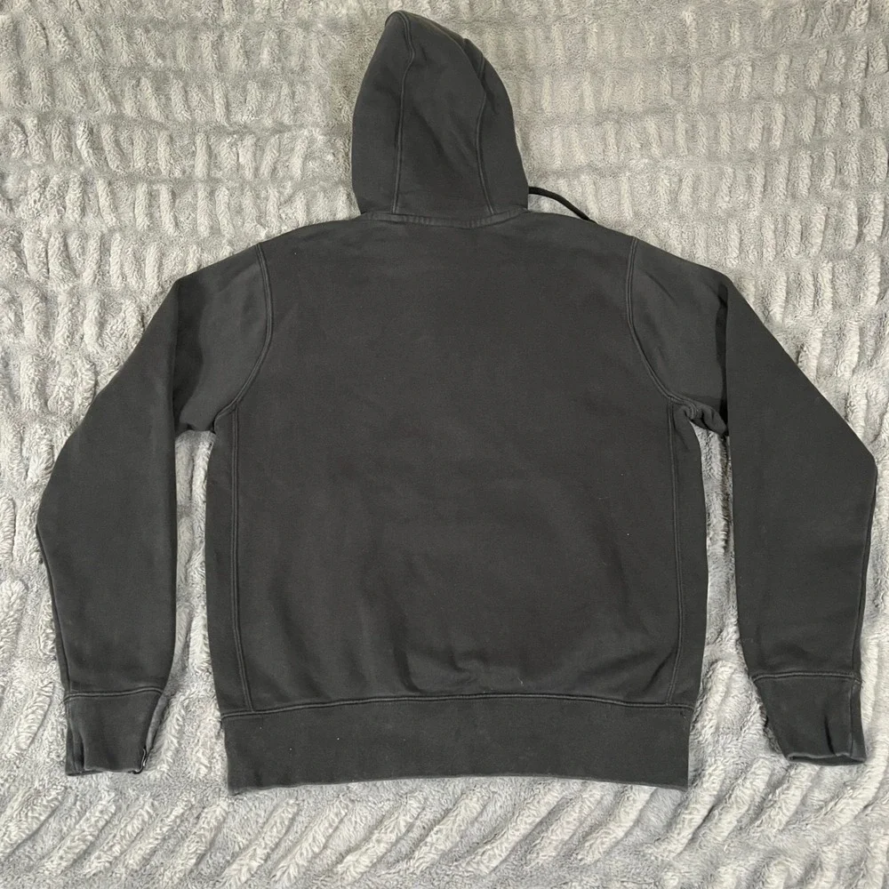 Nike Mens Just Do It Patch Hoodie Black Pullover CU4044-010 Small